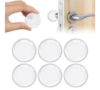 Vicloon 6pcs Tope de Puerta, 40mm Transparentes Para Puerta Autoadhesivos, Tope de Puerta, Topes Transparentes Autoadhesivos para Puertas,Topes Para Puertas para Muebles y Protección de Paredes