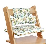 Vicloon Cojín para Trona Compatible con Stokke Tripp Trapp, Funda Trona de Bebe Antideslizantes Universal, con Revestimiento Impermeable, Fácil Limpieza, Suave y Cómodo, Funda de Repuesto (06)