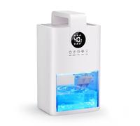 Vicloon Deshumidificador 1000 ML, Deshumidificador Eléctrico para Hogar con Pantalla LED, Silencioso, Bajo Consumo, Luz LED de 7 Colores, Apagado Automático, para Dormitorio/Armario/Baño