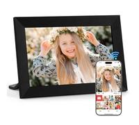 Vicloon Marco de Fotos Digital WiFi de 10.1 Pulgadas, Marco de Fotos Electrónico con Memoria de 32 GB, Pantalla táctil IPS HD de 1280×800, Comparte Fotos Vídeos al a Través de la Aplicación Frameo