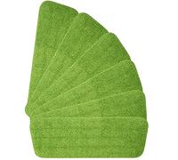 Vicloon Microfibra de Repuesto para Mopa,6 Piezas Recambio de Mopa de Microfibra,Compatible con Todo Spray Mops & Reveal Mops,Recambios de Mopa Lavables y Reutilizables (Verde)