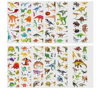 Vicloon Pegatinas para Niños Mayores de 3 Años, 12 Hojas Calcomanías 3D para Dinosaurio, para Regalos Gratificantes Scrapbooking Que, Pegatinas 3D Puffy Stickers Comprend Dinosaurio
