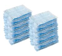 Vicloon Plumero Atrapapolvo, 24 Piezas Plumero Duster Recambios Kit Antiestático Atrapan y Bloquean el Polvo y los Alérgenos para Limpiar Persianas, Teclados, Aparadores, Pelo de Animales para Swiffer