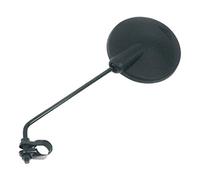 V PARTS Espejo de cuello universal 108mm - negro, negro
