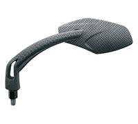 Vicma Espejo C/Fiber M10/125 Izquierdo, Plata