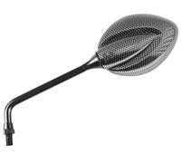 Vicma Espejo C/Fiber M8/125 A/L Brillo, Plata