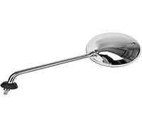 Vicma Espejo Vespa GTS 250 Izquierdo, Plata | Rosca derecha, redondo, OEM E182I, CM073410 compatible con Vespa LX 50 2T año 2005-2013