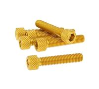 Vicma hexagonales Socket Screw Set - Anodized Aluminum Oro - 6 pcs - M6 x 30 - Styling