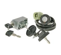 Vicma Lock Set for Kymco Mxer, Mxu 50 - 150 | Sistema de cierre con 2 llaves, OEM 8033, 35010-LCA-490 A / 35010-LLB-1E00 compatible con Kymco MXer 150