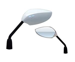 Vicma Par Retrovisor Exposición Bl + Adaptador Rt7, Plata