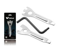 Vicma Set Rueda Brazo de palanca y llave Allen bicicleta Herramienta Hexagonal Cerradura de tornillo