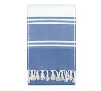 Vico Casa® Toalla de Playa 90x170cm de algodón, Azul/Fouta de Playa, Piscina, Modelo Palau