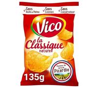 Vico Chips Classiques Natures 3X135G - Livraison Gratuite Pour Les Commandes En France - Prix Par Unité