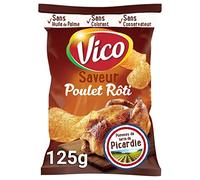 Vico - Juego de 3 patatas fritas con pollo y asado, 125 g