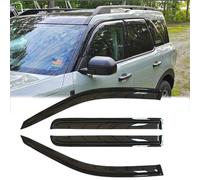 VICOJETOR 94713 - Deflector de Viento Impermeable para Ventana Lateral, 4 Protectores de Lluvia de Repuesto con Cinta Adhesiva, Viseras de Ventana para Ford Bronco Sport 2021-2023