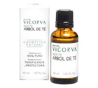 Vicorva | Aceite de Árbol de té 100% Puro y Natural | Aromaterapia, Cosmético, Baño, Masaje | Antiacné Piel Grasa | Fabricado en España | Origen: Australia | Ingrediente Natural | 30ml