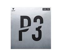 Victas Curl P3V - Goma de tenis de mesa Long Pips 1,0 mm, color rojo