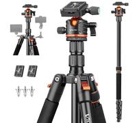 Victiv 78.7"/ 200cm Tripode Camara, Trípode Monopod de Viaje Ligero y Compacto de Aluminio, Tripode para Movil Panorámico 360° Trípode Fotografia para Canon Nikon Sony