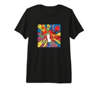 Victor Alien Basketball Slam Classic Comic Book Art Camiseta Premium