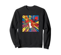 Victor Alien Basketball Slam Classic Comic Book Art Sudadera