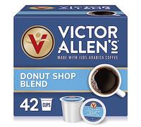 Victor Allen Coffee, Donut Shop, 42 Count (Compatible with 2.0 Keurig Brewers)