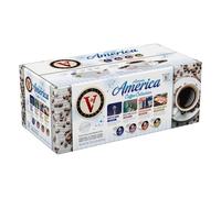 Victor Allen 's Coffee Across America Paquete variado (Seattle Dark, New York Select, Chicago Blend, Las Vegas Roast), 96 unidades, cápsulas de café de una sola porción para cafeteras Keurig K-Cup