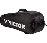 VICTOR Bolsa Doble para Raquetas, bádminton, Tenis, Squash, Color Negro