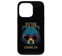 Victor Colorado USA Oso con Gafas de Sol diseño Carcasa para iPhone 13 Pro