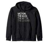 Victor Gift: La Leyenda del Mito del Hombre Sudadera con Capucha