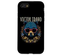 Victor Idaho - Oso con gafas, diseño de flores Carcasa para iPhone SE (2020) / 7 / 8
