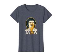 Victor Jara - Venceremos - Aspecto Vintage Camiseta, Mujer, Azul Jaspeado, 3XL