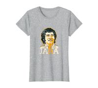 Victor Jara - Venceremos - Aspecto Vintage Camiseta, Mujer, Gris Jaspeado, 3XL