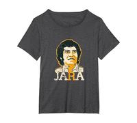 Victor Jara - Venceremos - Aspecto Vintage Camiseta, Mujer Tallas Grandes, Jaspeado Oscuro, 6XL Grande