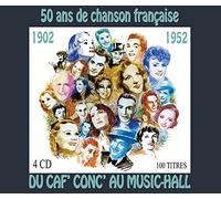 Victor LEJAL - 50 ans de chanson française : 1902 -1952 / Du Caf Conc au Music-Hall - Coffret 4 CD