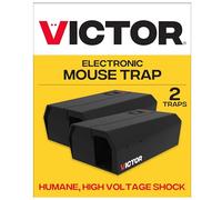 Victor M250BSR-2 - Trampa electrónica para Ratones Humana para Interiores, sin Tocar, no se ve, Trampa eléctrica para Ratones, Paquete de 2