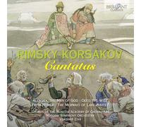 RIMSKY-KORSAKOV: Cantatas, Chorus of the Moscow Academy of Choral Art [CD de audio] Victor Popov, Moscow Symphony Orchestra, Rim