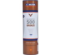 Tubo de 6 volantes de bádminton Victor Nylon 500 TU