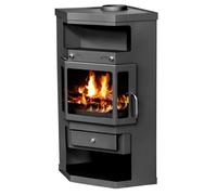 VICTORIA-05 EEK A Estufa de rincón - Chimenea Victoria 05 Panamá 9.0 kW, Gris