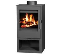 ЕЕК А - Victoria 05 Parma - Estufa de leña de 5 kW, Estufas Pequeñas, Calentador de Leña, Eficiente y Respetuoso con el Medio Ambiente con Diseño Moderno
