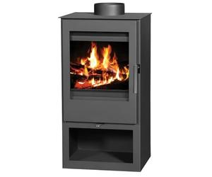 ЕЕК А - Victoria 05 Parma - Estufa de leña de 5 kW, Estufas Pequeñas, Calentador de Leña, Eficiente y Respetuoso con el Medio Ambiente con Diseño Moderno