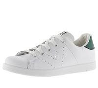 Victoria 1125104-KIDS Baloncesto Bajo Tenis Cuero con Tacón Brillo Bandeja Niña, Verde., 39 EU