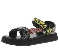 victoria 1275106, Sal Serpiente Multicolor, Sandalia Tiras Color, Mujer, Amarillo, 40 EU