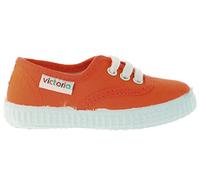 Victoria, 1915 Inglesa Lona, Tennis Toile, Zapatillas Unisex niños, Naranja, 27 1/9 EU