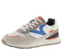 victoria 1985 Basket LEGGERA Nylon & Piezas Color & Serraje & Logotipo Retro 8802109 para Hombre Blanco 42