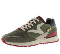 victoria 1985 Basket LEGGERA Nylon & Piezas Color & Serraje & Logotipo Retro 8802111 para Hombre Kaki 42