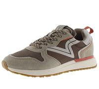 victoria 1985 Basket LEGGERA Nylon & Piezas Serraje Al Tono & Logotipo Retro 8802101 para Hombre Marron 42