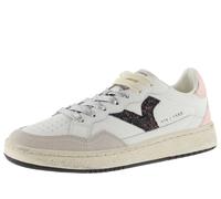 victoria 1985 Basket Smash Piel & Logotipo Glitter & Trasera Metalizada 8806103 para Mujer Rosa 38