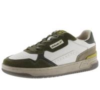 victoria 1985 Basket Unisex C80 Piel & Piezas Color & Serraje & Logotipo Retro 8800125 para Adulto Kaki 41
