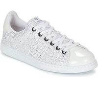 Victoria 112558, Tenis Glitter, Zapatilla Brillo, Mujer, Blanco, 42 EU Estrecho