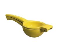 Victoria 31312 exprimidor limón manual, aluminio fundido prensa de cítricos para zumo, extracción de jugo, , amarillo